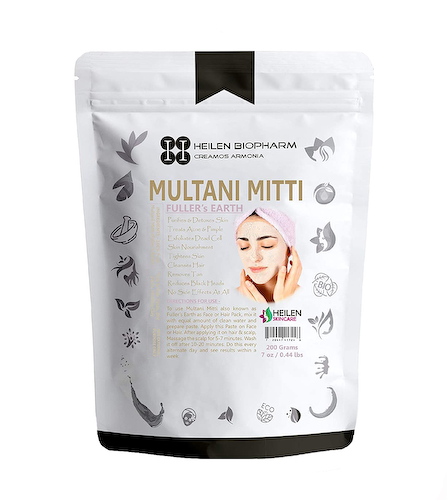 Глина Мултани Митти: порошковая маска (200 г), Multani Mitti, произв. Heilen Biopharm #1