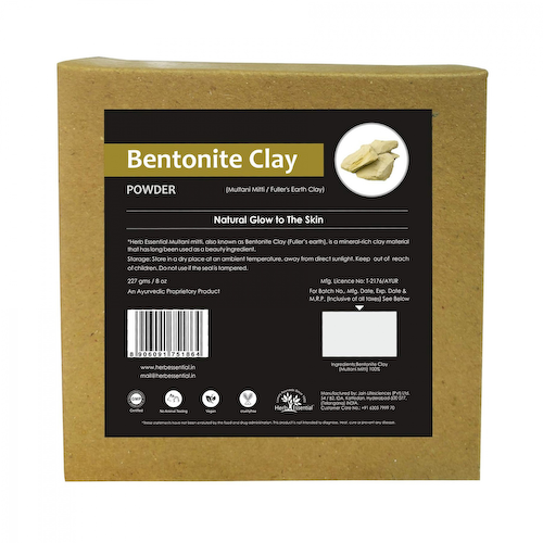 Порошок Бентонитовой глины (227 г), Bentonite Clay Powder, произв. Herb Essential #1