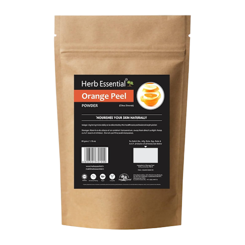 Порошок цедры Апельсина (50 г), Orange Peel Powder, произв. Herb Essential #1