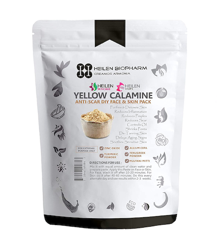 Желтый Каламин: порошковая маска от рубцов (100 г), Yellow Calamine, произв. Heilen Biopharm #1