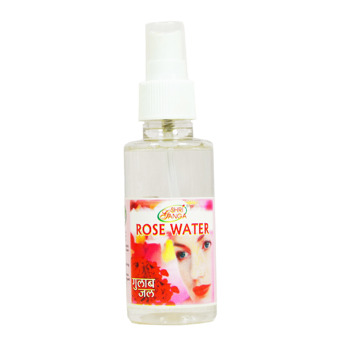 Розовая вода (100 мл), Rose Water, произв. Shri Ganga Pharmacy #1