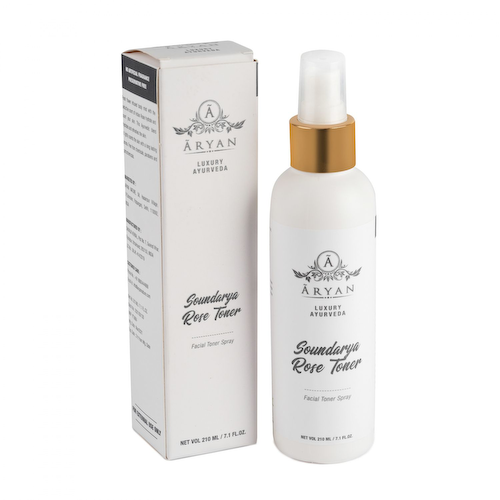 Тонер для лица с Розой (210 мл), Soundarya Rose Toner, произв. Aryan #1