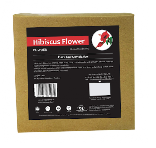 Порошок Гибискуса (227 г), Hibiscus Flower Powder, произв. Herb Essential #1