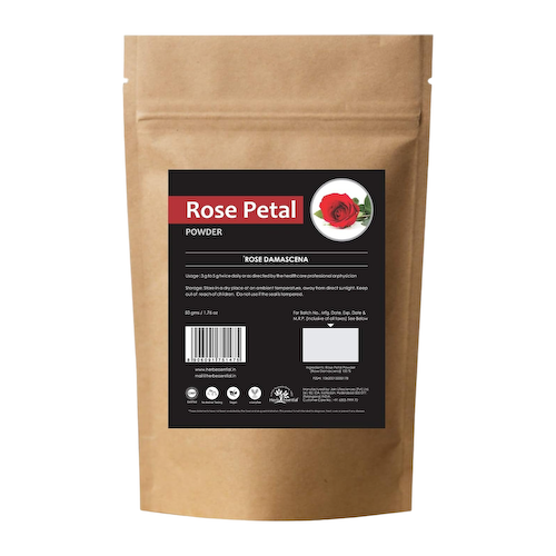 Порошок лепестков Роз (50 г), Rose Petal Powder, произв. Herb Essential #1