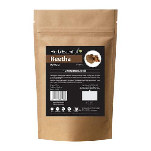 Порошок Ритхи (50 г), Reetha Powder, произв. Herb Essential #1
