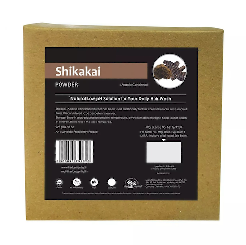 Порошок Шикакая (227 г), Shikakai Powder, произв. Herb Essential #1