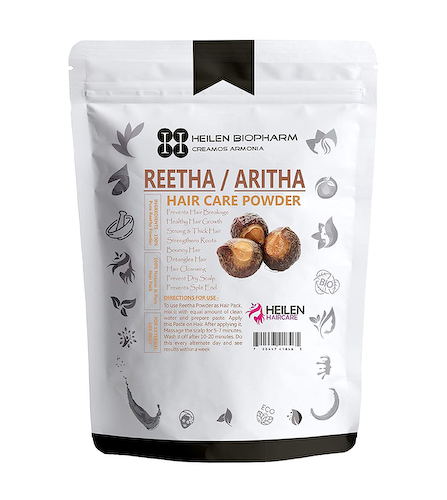 Ритха: порошок для мытья волос (200 г), Reetha Powder, произв. Heilen Biopharm #1
