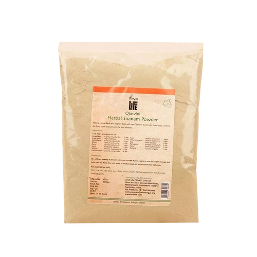 Травяной порошок Снанам Оджасвини (500 г), Ojasvini Herbal Snanam Powder, произв. Isha Life #1