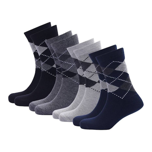 Набор мужских носков до середины икры (4 шт), Men Mid-Calf/Crew Set of 4, произв. Wildstuff #1
