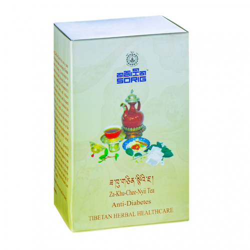 За-Кху-Чхи-Ний: тибетский чай (20 пак), Za-Khu-Chee-Nyii Tea, произв. Sorig #1