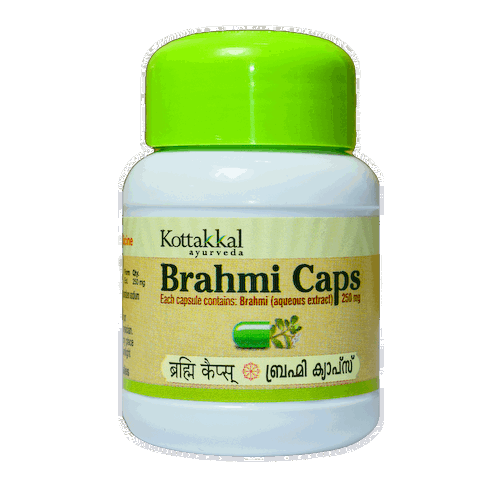 Брахми (60 кап, 250 мг), Brahmi, произв. Kottakkal Ayurveda #1