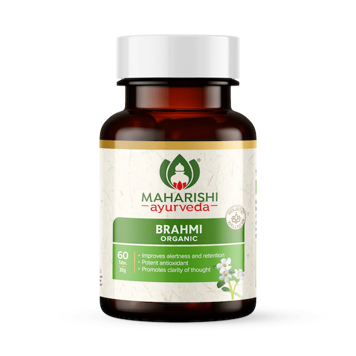 Брахми (60 таб, 500 мг), Organic Brahmi, произв. Maharishi Ayurveda #1