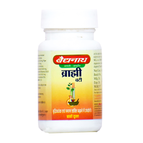 Брахми Вати (80 таб), Brahmi Bati, произв. Baidyanath #1