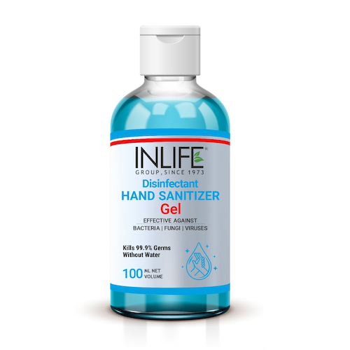 Антисептический гель для рук (100 мл), Disinfectant Hand Sanitizer Gel, произв. INLIFE #1