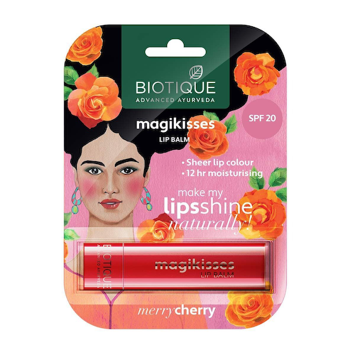 Бальзам для губ Вишенка (4 г), Magikisses Lip Balm Merry Cherry, произв. Biotique #1