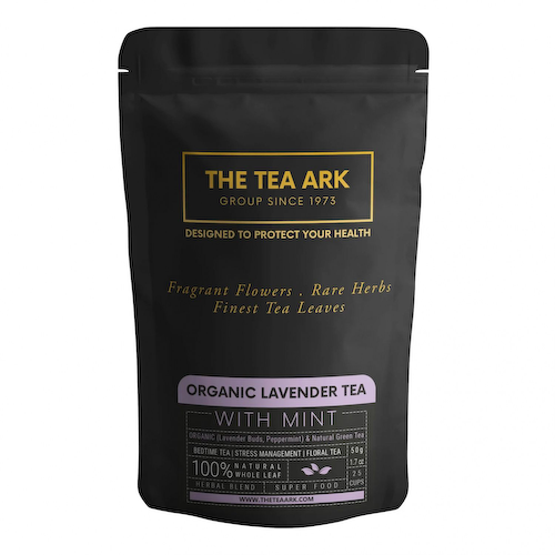 Чай с органической Лавандой и Мятой (50 г), Organic Lavender Tea with Mint Pouch, произв. INLIFE #1
