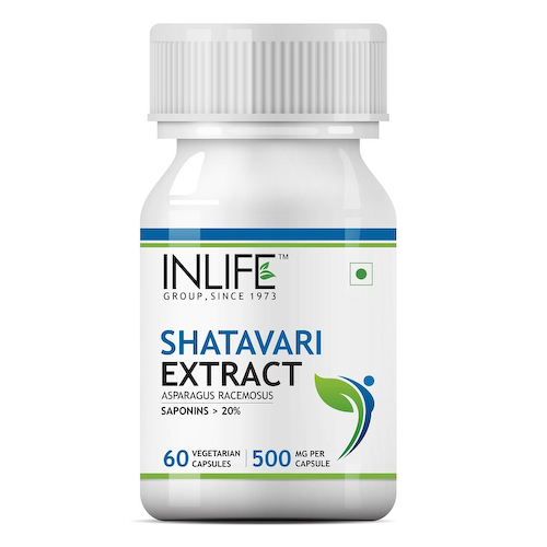 Экстракт Шатавари (60 кап, 500 мг), Shatavari Extract, произв. INLIFE #1