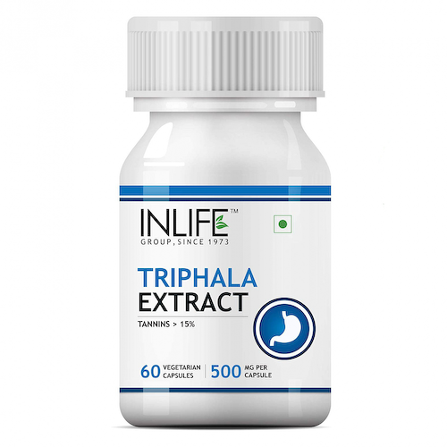 Экстракт Трифалы (60 кап, 500 мг), Triphala Extract, произв. INLIFE #1