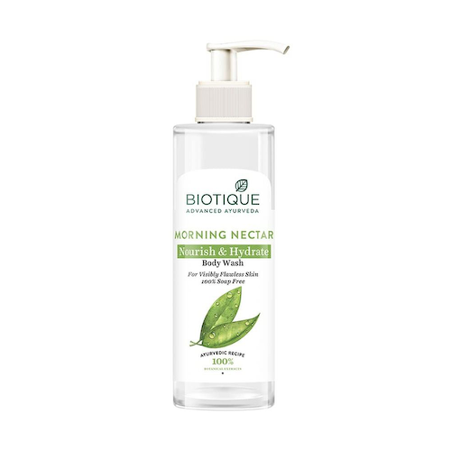 Гель для душа: питание и увлажнение кожи (200 мл), Morning Nectar Nourish &amp; Hydrate Body Wash, произв. Biotique #1