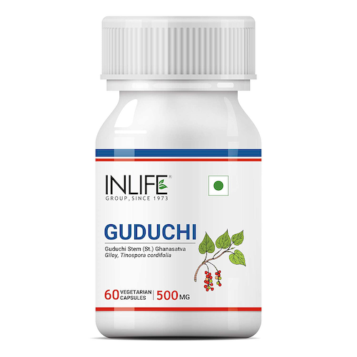 Гудучи (60 кап, 500 мг), Guduchi, произв. INLIFE #1