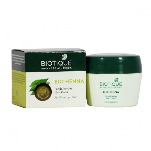 Хна: для маскировки седых волос (90 г), Bio Henna For Greying Hair, произв. Biotique #1