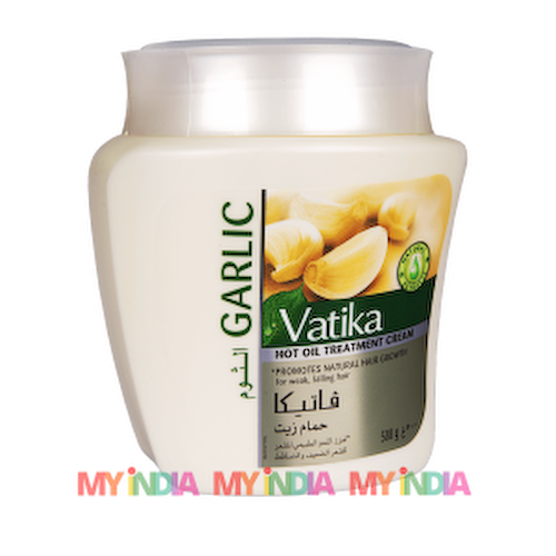 Крем для волос с чесноком: против выпадения (500 мл), Hot Oil Treatment Cream Garlic, произв. Dabur #1