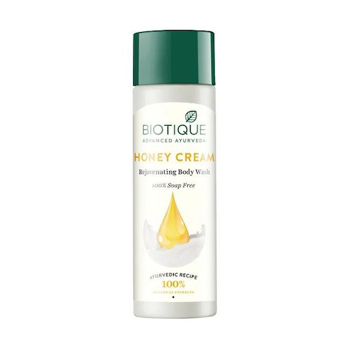 Крем-гель для тела с Медом (190 мл), Honey Cream Rejuvenating Body Wash, произв. Biotique #1