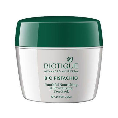 Маска для лица с Фисташками: омолаживающая (175 г), Bio Pistachio Youthful Nourishing &amp; Revitalizing Face Pack, произв. Biotique #1