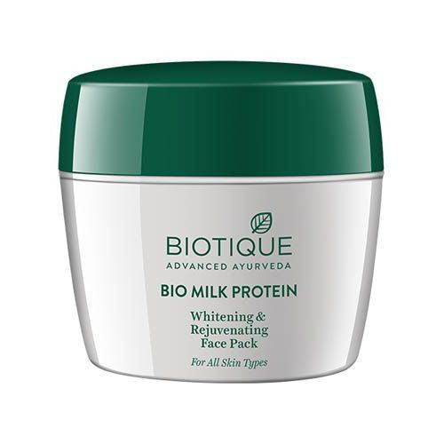 Маска для лица с Молочным протеином: отбеливающая (175 г), Bio Milk Protein Whitening &amp; Rejuvenating Face Pack, произв. Biotique #1