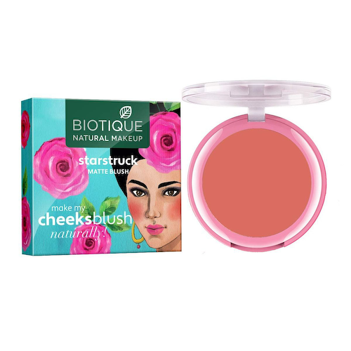 Матовые румяна: оттенок Поцелуй солнца (6 г), Starstruck Matte Blush Sun Kissed Tan, произв. Biotique #1