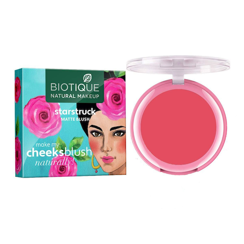Матовые румяна: оттенок Розовое обещание (6 г), Starstruck Matte Blush Promise In Pink, произв. Biotique #1