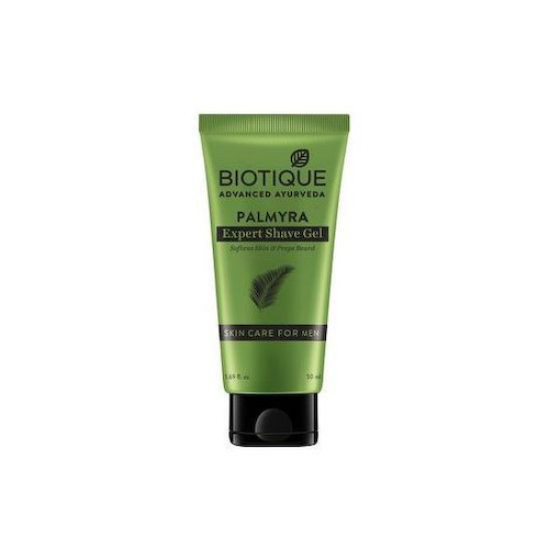 Мужской гель для бритья с Пальмирой (50 мл), Palmyra Expert Shave Gel, произв. Biotique #1