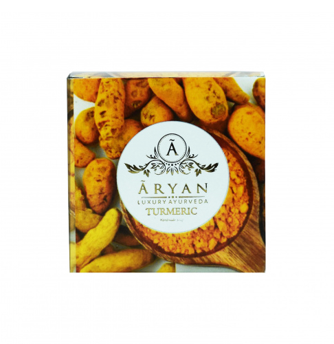 Мыло с Куркумой (100 г), Turmeric Soap, произв. Aryan #1