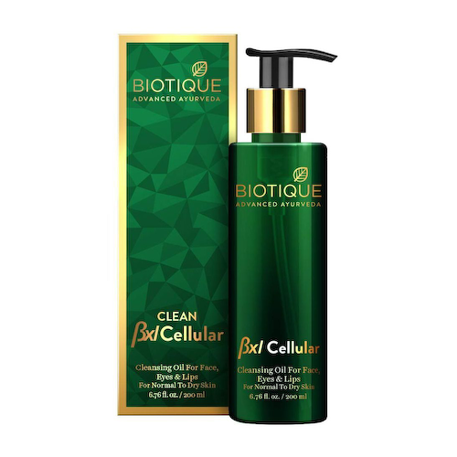 Очищающее масло для лица, глаз и губ (200 мл), BXL Cellular Cleansing Oil for Face, Eyes &amp; Lips, произв. Biotique #1