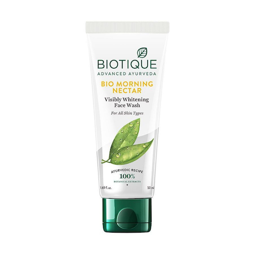 Отбеливающее средство для умывания (50 мл), Bio Morning Nectar Visibly Whitening Face Wash, произв. Biotique #1