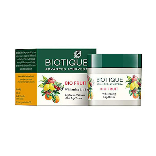 Отбеливающий бальзам для губ с фруктами (12 г), Bio Fruit Whitening Lip Balm, произв. Biotique #1