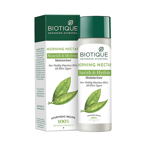 Питательный и увлажняющий лосьон для лица (120 мл), Morning Nectar Nourish &amp; Hydrate Moisturizer, произв. Biotique #1