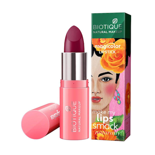 Помада для губ Зимний поцелуй (4,2 г), Magicolor Lipstick Winter Kiss, произв. Biotique #1