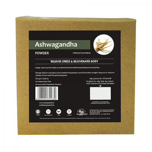 Порошок Ашваганды (227 г), Ashwagandha Powder, произв. Herb Essential #1