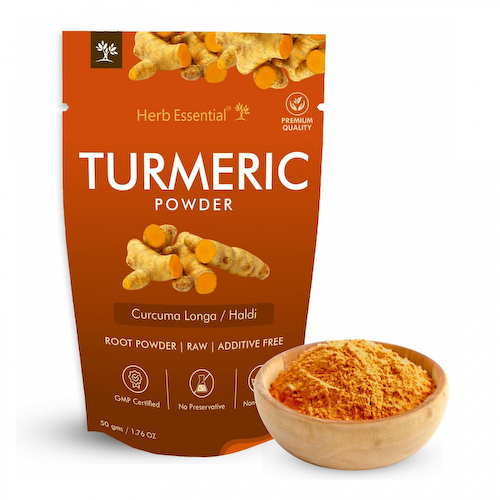 Порошок Куркумы (50 г), Turmeric Powder, произв. Herb Essential #1