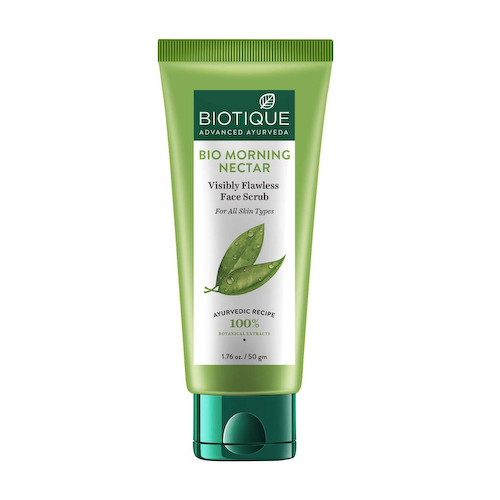 Скраб для лица (50 г), Bio Morning Nectar Visibly Flawless Face Scrub, произв. Biotique #1