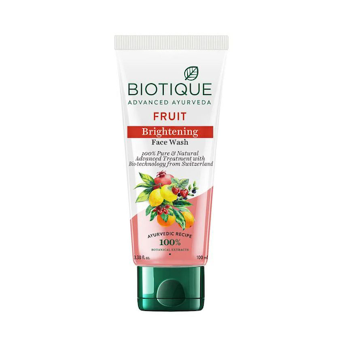 Средство для умывания с фруктами: осветление кожи (100 мл), Fruit Brightening Face Wash, произв. Biotique #1