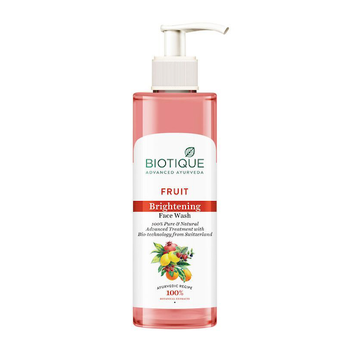 Средство для умывания с фруктами: осветление кожи (200 мл), Fruit Brightening Face Wash, произв. Biotique #1