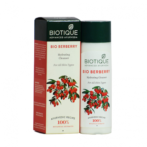 Средство для увлажнения и очищения кожи с Барбарисом (120 мл), Bio Berberry Hydrating Cleansing, произв. Biotique #1