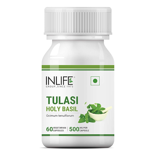 Туласи (60 кап, 500 мг), Tulasi, произв. INLIFE #1