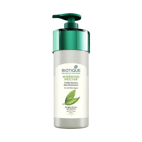 Увлажняющий лосьон (800 мл), Morning Nectar Visibly Flawless Skin Moisturizer, произв. Biotique #1