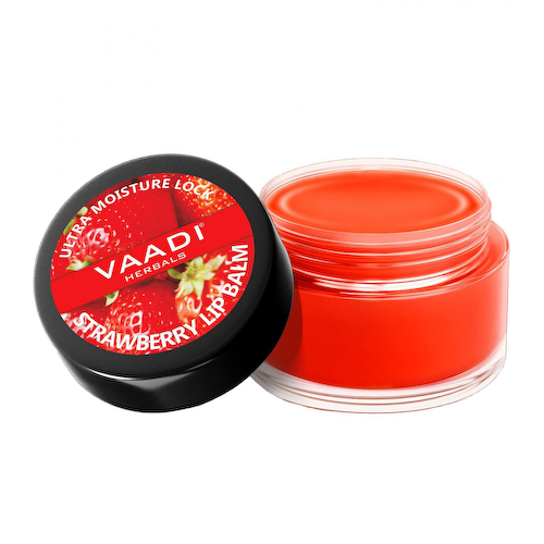 Бальзам для губ с Клубникой (10 г), Strawberry Lip Balm, произв. Vaadi Herbals #1