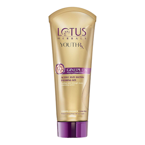 Антивозрастной пенящийся гель (50 г), Active Anti Ageing Foaming Gel, произв. Lotus Herbals #1