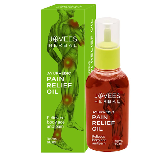 Аюрведическое масло против боли (60 мл), Ayurvedic Pain Relief Oil, произв. Jovees #1