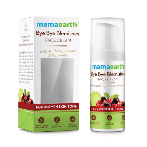 Крем для лица от пигментных пятен (30 мл), Bye Bye Blemishes Face Cream, произв. Mamaearth #1